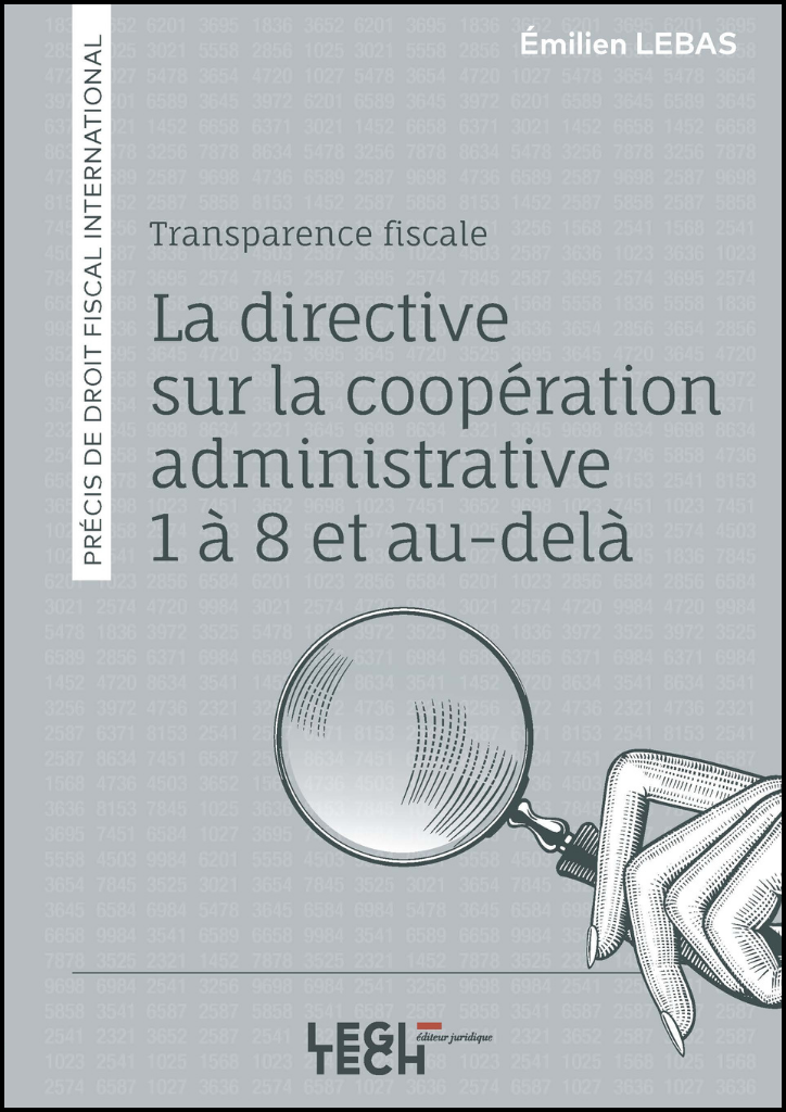 La directive sur la coopération administrative 1 à 8