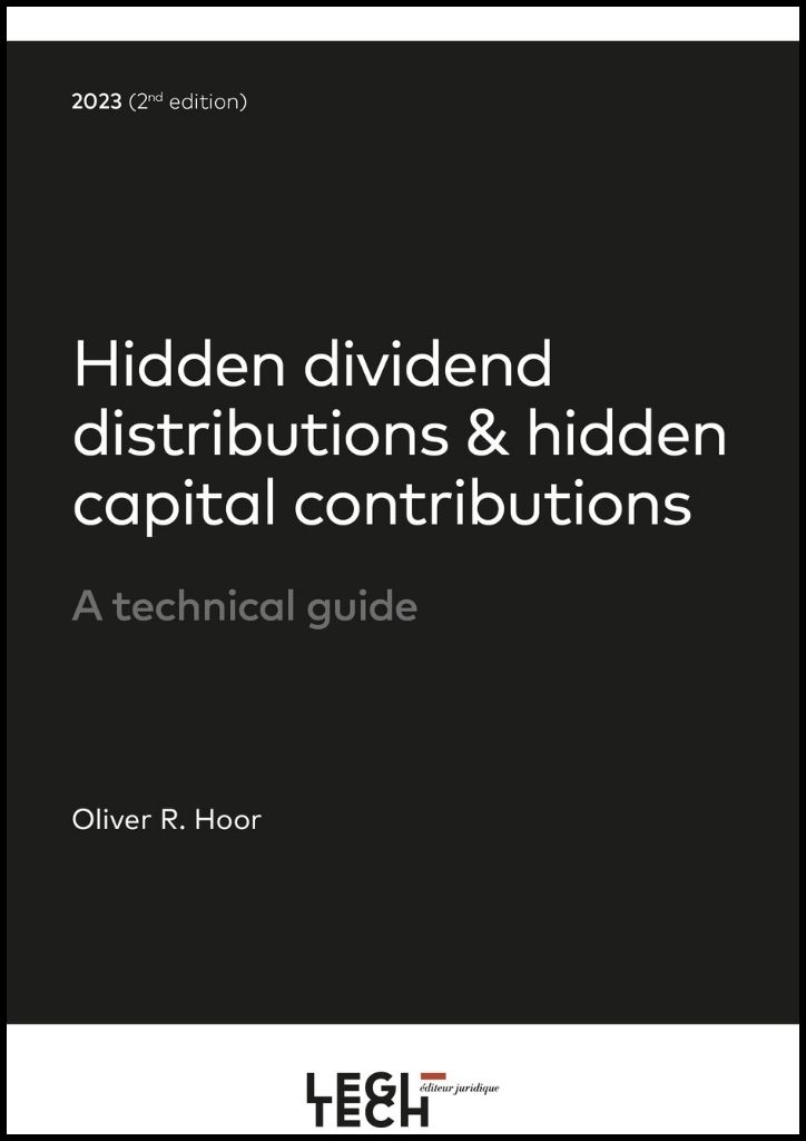 Hidden dividend distributions &amp; hidden capital contributions| 2nd edition