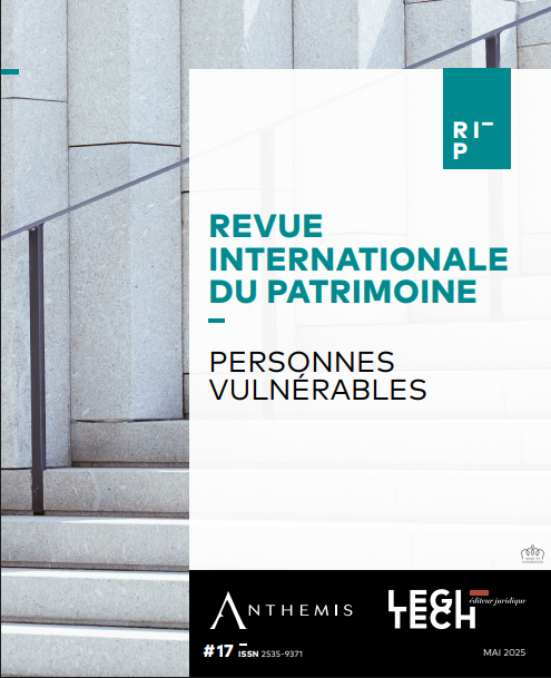 Numéro 17 - Revue internationale du patrimoine