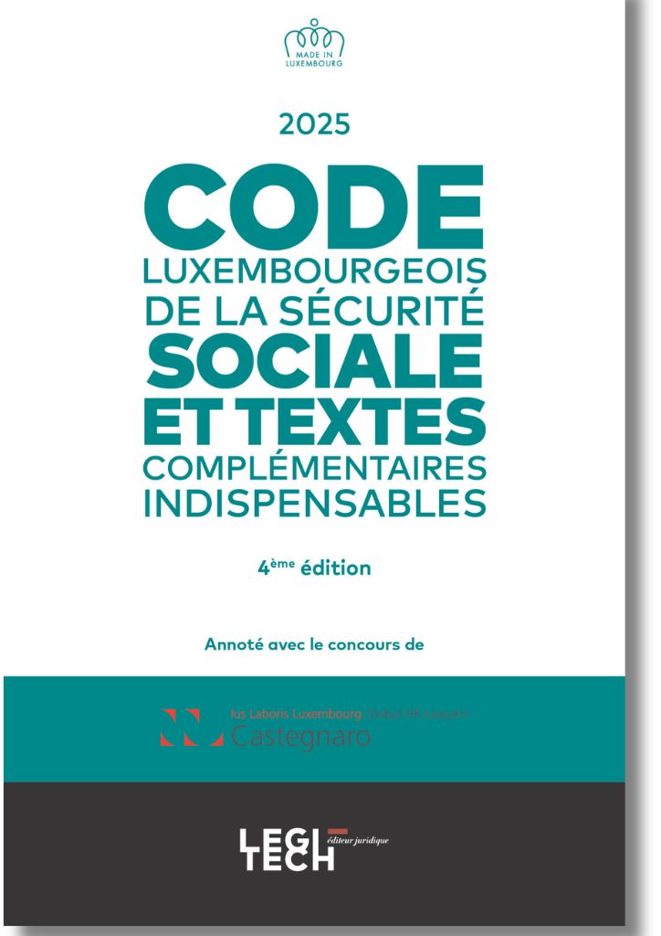 Code luxembourgeois de la sécurité sociale - Édition 2025