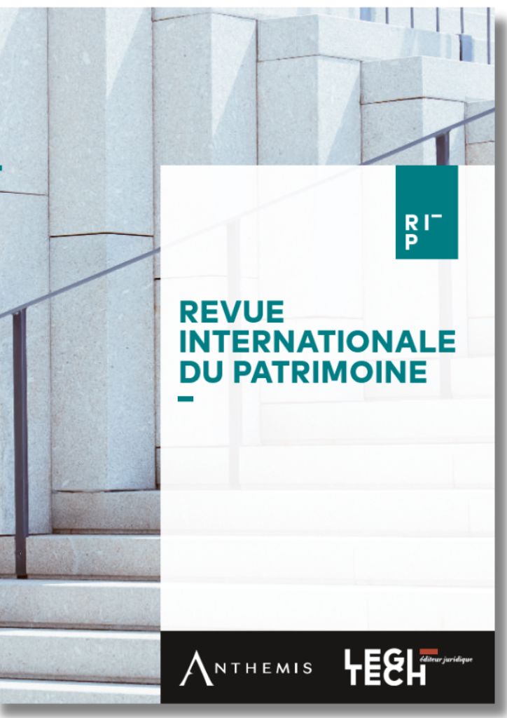 Revue Internationale du Patrimoine 