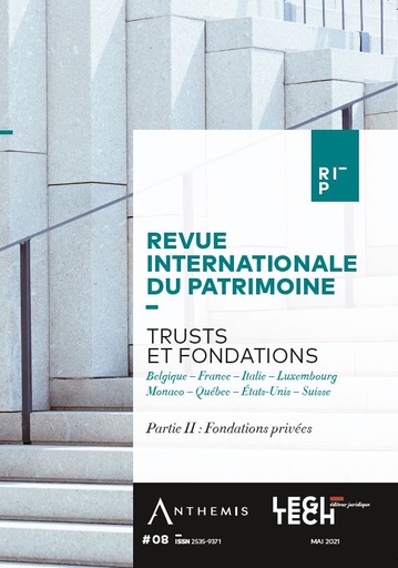 [RIP#8] Numéro 8 - Revue Internationale du Patrimoine