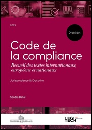 [CODECOMP2] Code de la Compliance - 2e édition