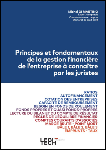 Principes et fondamentaux de la gestion financière de l’entreprise à connaître par les juristes