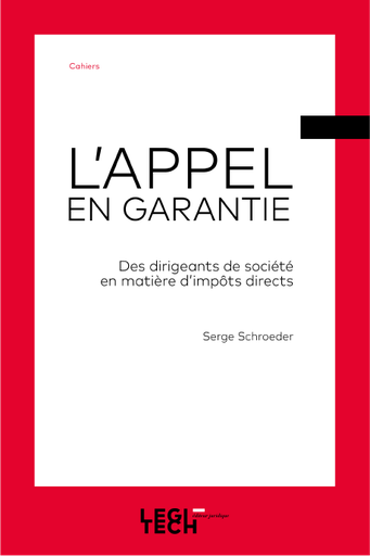 L'appel en garantie | Des dirigeants de société en matière d'impôts directs