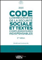 [CSS23] Code luxembourgeois de la sécurité sociale - Édition 2023