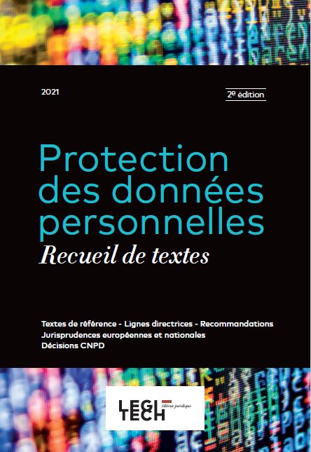 Protection des données personnelles 2019