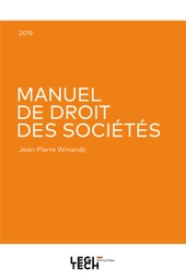 Manuel de droit des sociétés | Édition 2019
