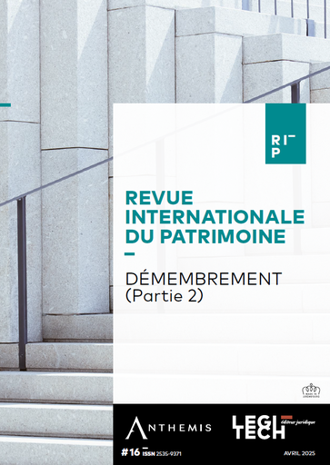 [RIP#16] Numéro 16 - Revue Internationale du Patrimoine