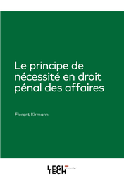 [57380] Le principe de nécessité en droit pénal des affaires