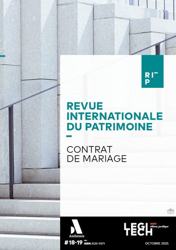 [RIP#18] Numéro 18 - Revue internationale du patrimoine