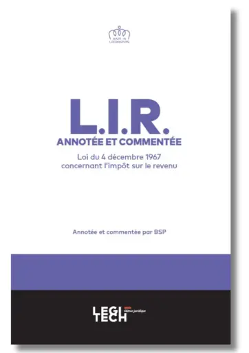 [LIR26] L.I.R. - Annotée et commentée