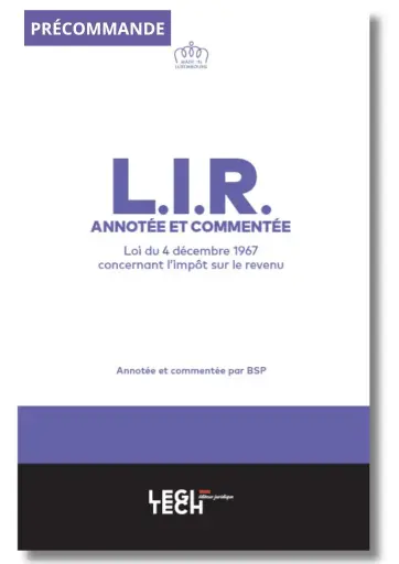 [LIR26] L.I.R. - Annotée et commentée